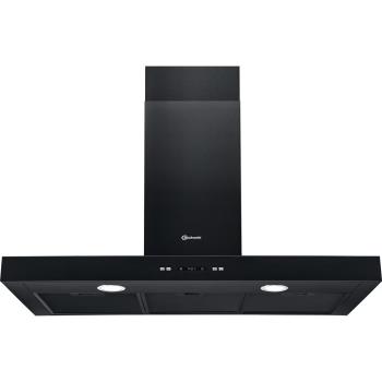 Bauknecht DBIBS 93F LL K - Wandhaube, Schwarz, 90 cm